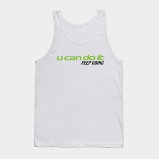 Cannondale - U Can Do It Keep Going - Cycling Tank Top